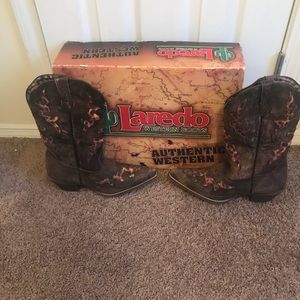 Laredo Cheetah Print Western Cowboy Boots!